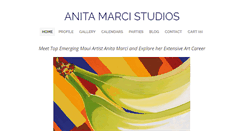 Desktop Screenshot of anitatheartist.com